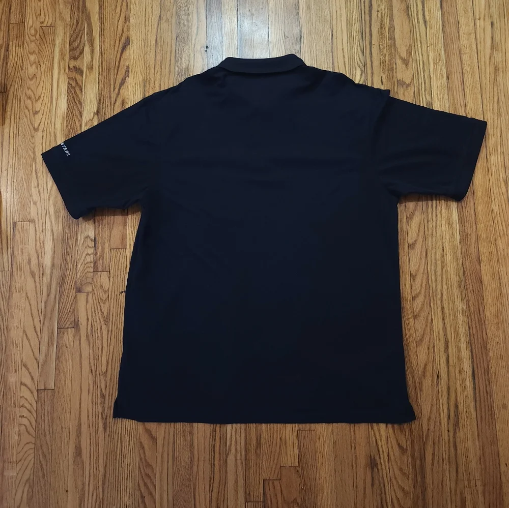 Masters Collection Mens Golf Polo Shirt Size XL 2-ply mercerized cotton Black - Picture 6 of 6